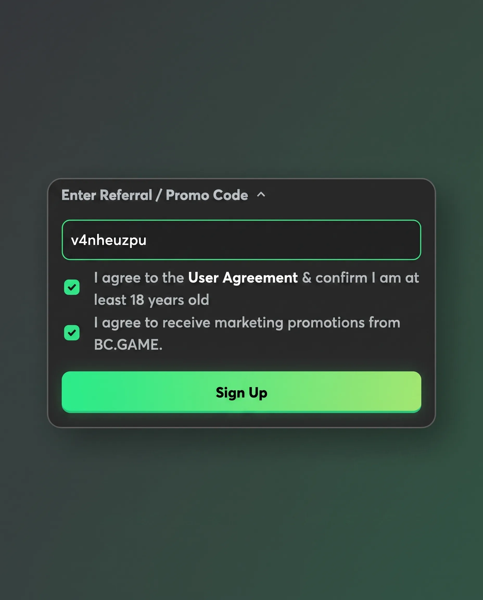 BC.Game promo code v4nheuzpu